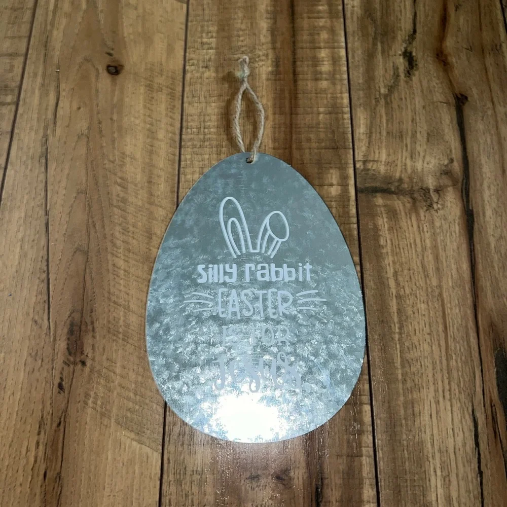 easter egg sign